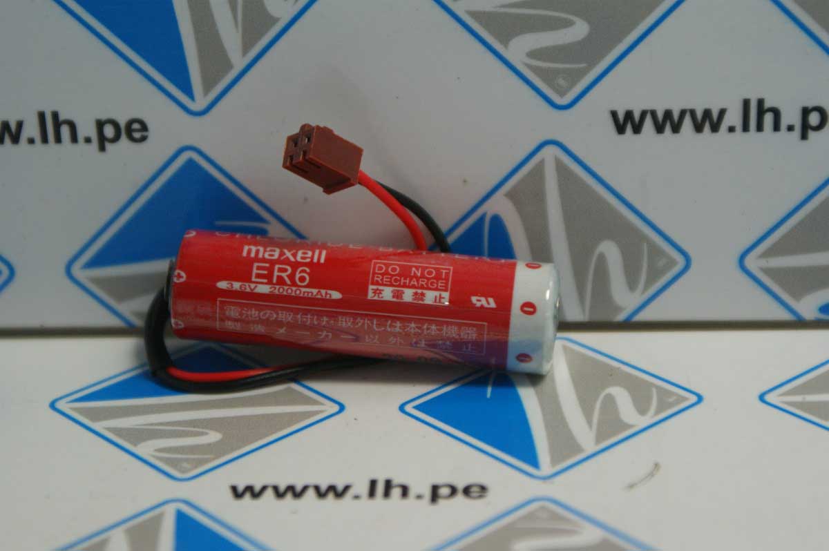 ER6           Battery Lithium 3.6Volts, 2000mAh